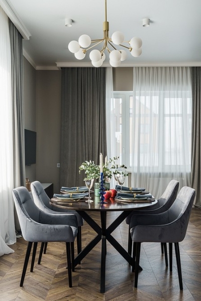 Темный пол: идеи для интерьера, лучшие сочетания и 73 фото