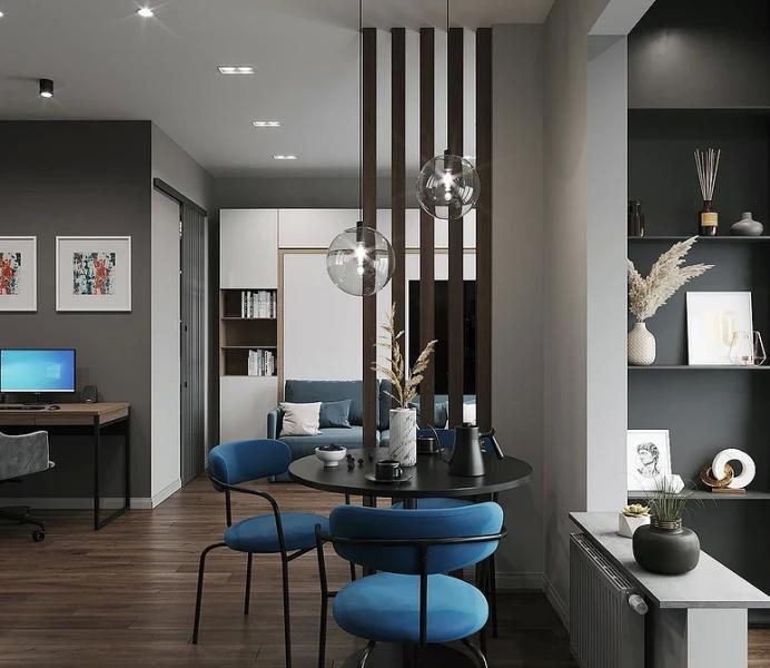 Темный пол: идеи для интерьера, лучшие сочетания и 73 фото