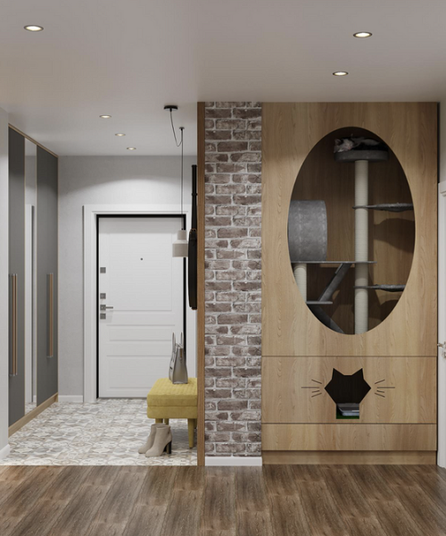 7 потрясающих идей для украшения коридора и прихожей