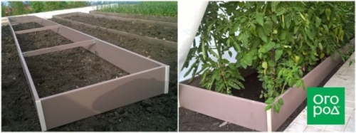 Из чего сделать борта для грядок: 5 проверенных материалов