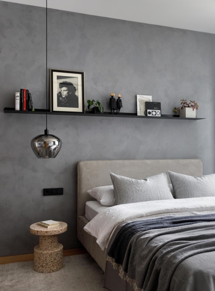 Бетонная квартира 45 м² в Москве