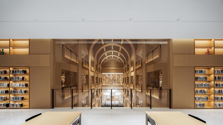Библиотека в Шанхае по проекту Wutopia Lab