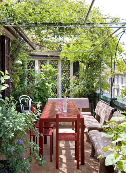 Богемный интерьер в Милане