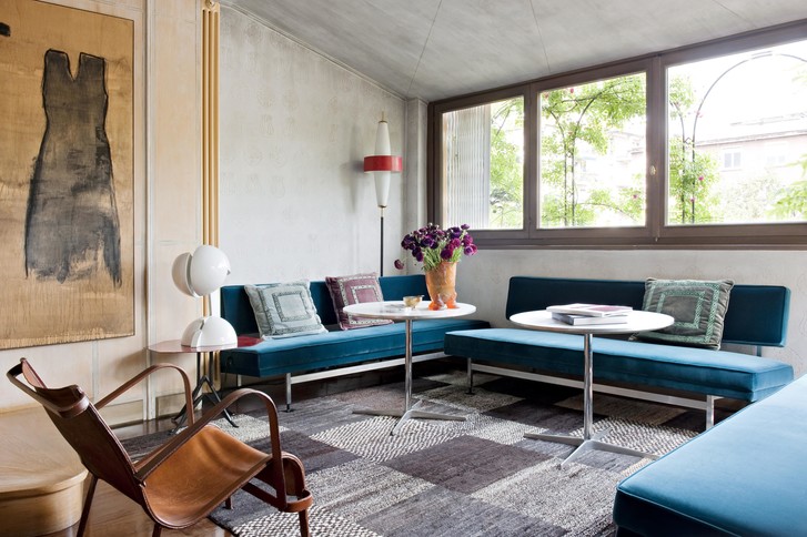 Богемный интерьер в Милане