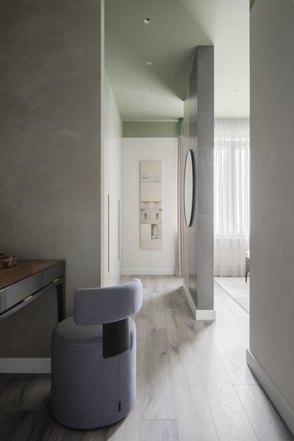 Cовременная квартира с мебелью и декором от российских дизайнеров