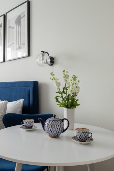 До и после: как дизайнер обновила маленькую студию от застройщика всего за 45 дней