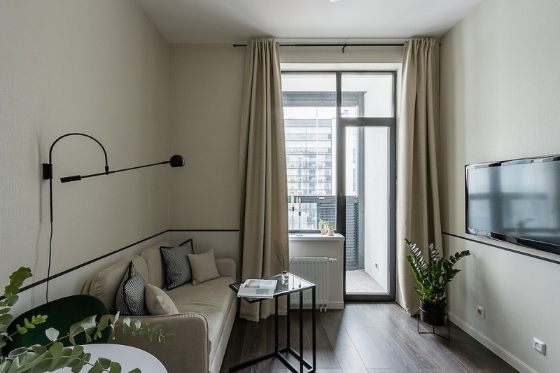 
                                До и после: покрасили обои от застройщика и создали классный интерьер! Как дизайнер переделала однушку 33 кв. м                            