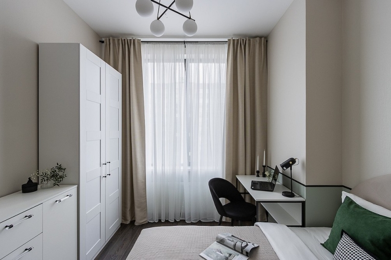 
                                До и после: покрасили обои от застройщика и создали классный интерьер! Как дизайнер переделала однушку 33 кв. м                            