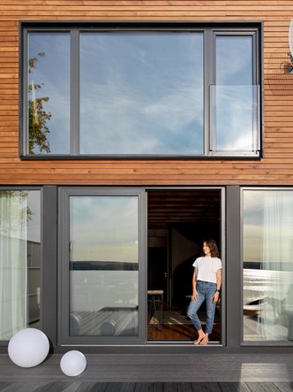 Дом архитектора 120 м² на берегу Волги