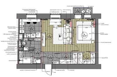 Эффектное до и после: как дизайнер преобразила старую двушку в доме 1951 года