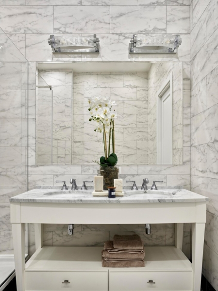 Интерьер в стиле современная классика с элементами ар-деко