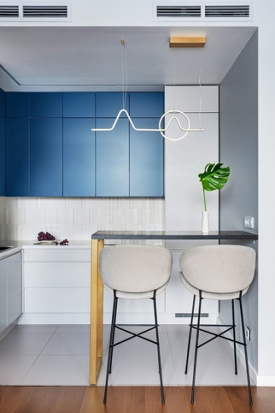 
                                Яркая и функциональная квартира 72 кв. м в Москве для семьи с тремя дочками                             