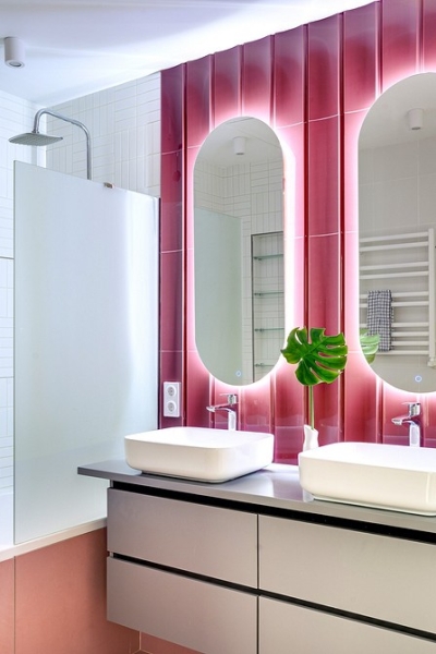 
                                Яркая и функциональная квартира 72 кв. м в Москве для семьи с тремя дочками                             