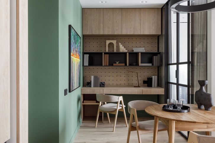 Яркий минимализм: квартира 38 м² в Москве