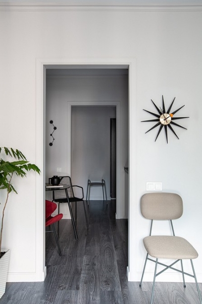 
                                Как из студии 26 кв.м сделать полноценную однушку и уместить все? Пример от дизайнера                            