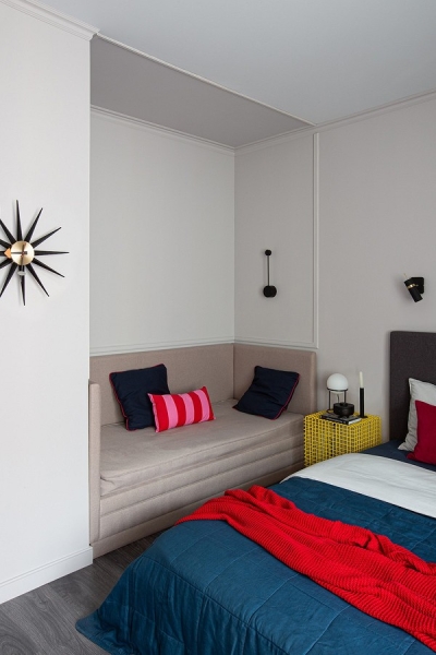 
                                Как из студии 26 кв.м сделать полноценную однушку и уместить все? Пример от дизайнера                            