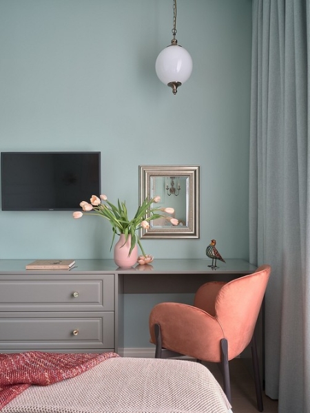 
                                Как выглядит интерьер для себя? Пример маленькой квартиры 44 кв. м                            