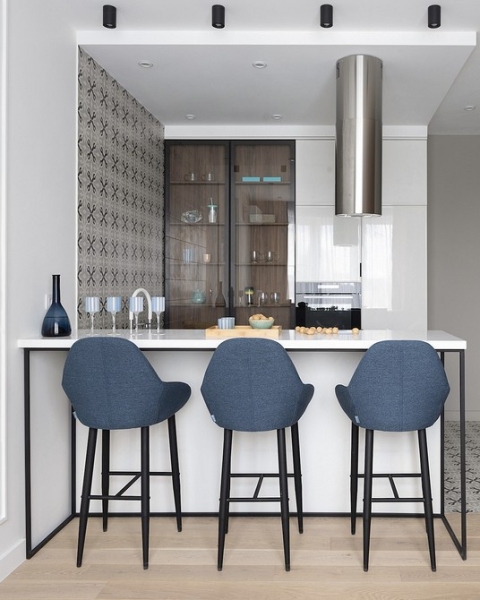 
                                Красиво и удобно: квартира с двумя гостиными для молодой пары                            