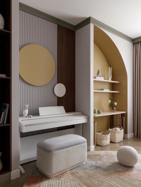 Квартира с авторской мебелью для молодой пары