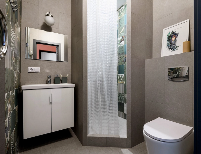 
                                Модная плитка в ванную-2023: 7 главных трендов и 100 стильных фотоидей                            