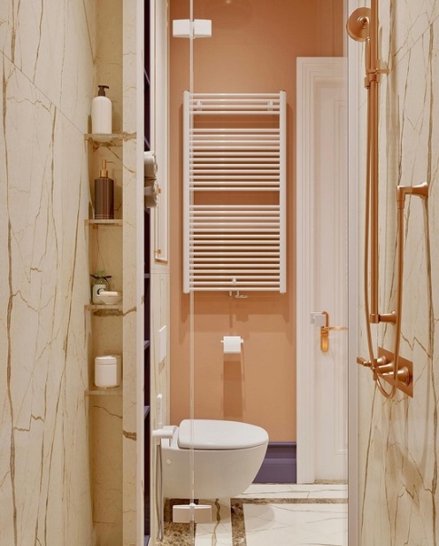 
                                Модная плитка в ванную-2023: 7 главных трендов и 100 стильных фотоидей                            