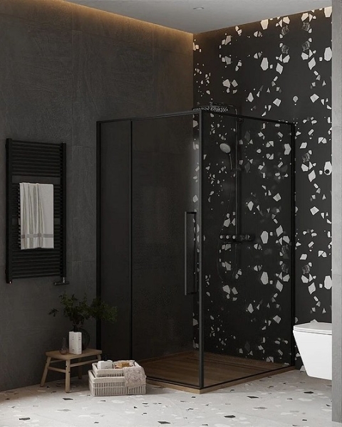 
                                Модная плитка в ванную-2023: 7 главных трендов и 100 стильных фотоидей                            