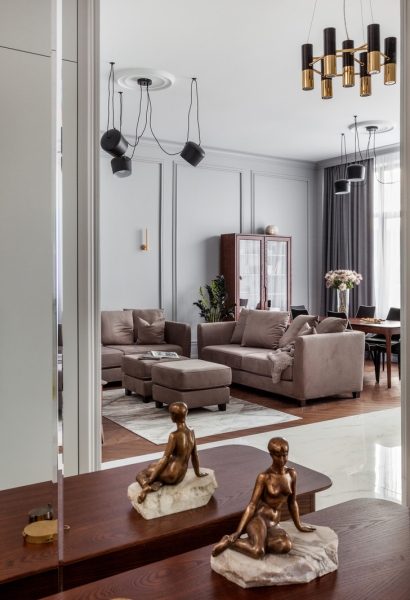 Пентхаус 110 м² в Минске: проект дизайн-студии Interra