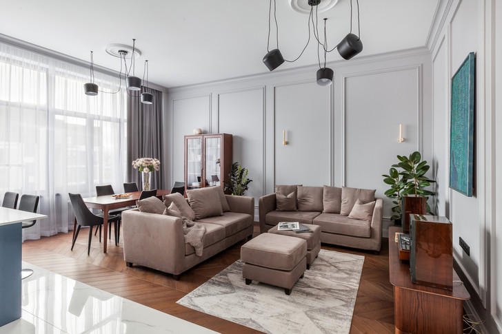 Пентхаус 110 м² в Минске: проект дизайн-студии Interra