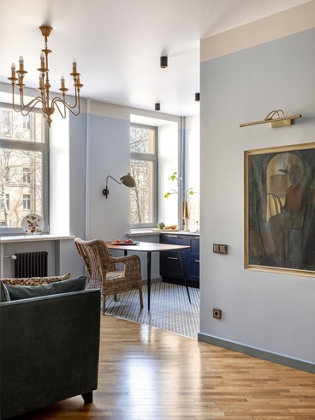 Потрясающее до и после: как дизайнер преобразила квартиру в доме 1940 года для своих друзей