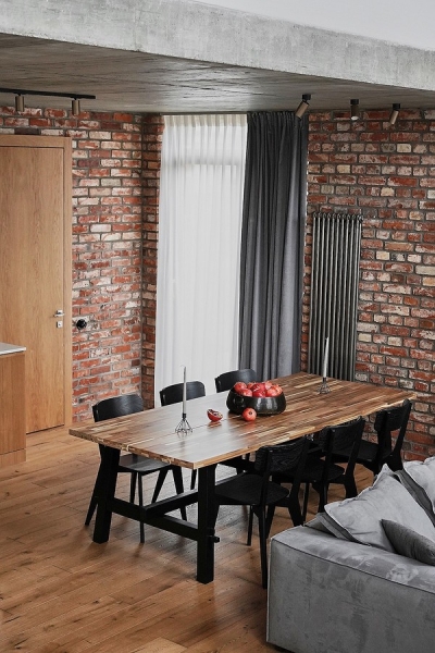 
                                Семейный дом 142 кв. м, где частично нет отделки (и это красиво!)                            