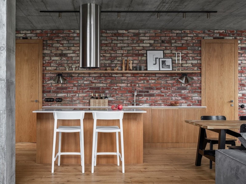 
                                Семейный дом 142 кв. м, где частично нет отделки (и это красиво!)                            