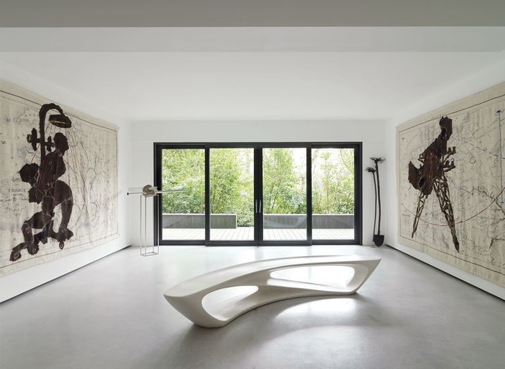 Современный лофт коллекционеров в Риме