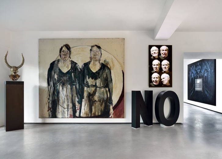 Современный лофт коллекционеров в Риме