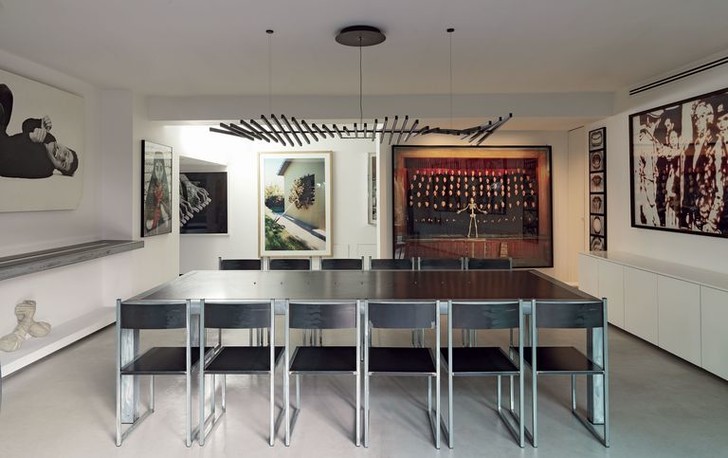 Современный лофт коллекционеров в Риме