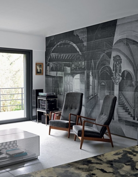 Современный лофт коллекционеров в Риме