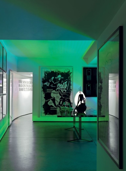 Современный лофт коллекционеров в Риме