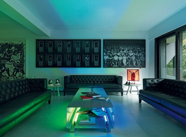 Современный лофт коллекционеров в Риме