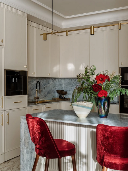 Угловой кухонный гарнитур для кухни: 5 вариантов планировки и примеры проектов (105 фото)