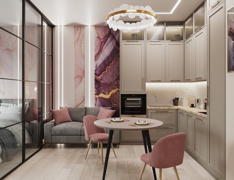 Угловой кухонный гарнитур для кухни: 5 вариантов планировки и примеры проектов (105 фото)