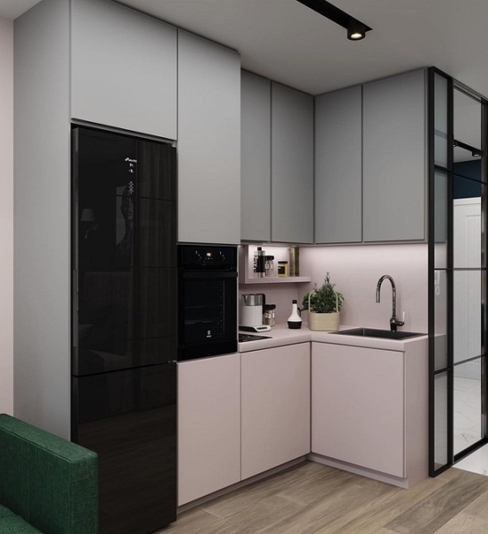 Угловой кухонный гарнитур для кухни: 5 вариантов планировки и примеры проектов (105 фото)