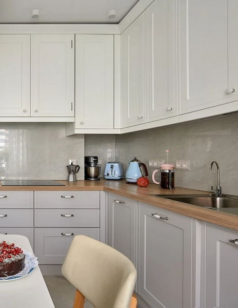 Угловой кухонный гарнитур для кухни: 5 вариантов планировки и примеры проектов (105 фото)