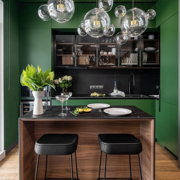 Угловой кухонный гарнитур для кухни: 5 вариантов планировки и примеры проектов (105 фото)