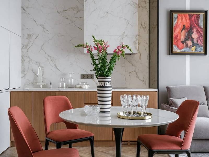 Угловой кухонный гарнитур для кухни: 5 вариантов планировки и примеры проектов (105 фото)