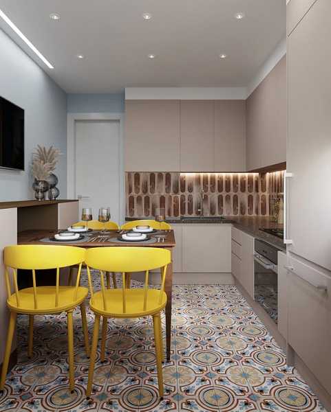 Угловой кухонный гарнитур для кухни: 5 вариантов планировки и примеры проектов (105 фото)