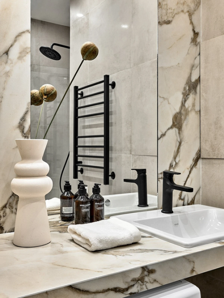 Бежевая ванная: правила оформления, варианты палитры и 70 стильных фото