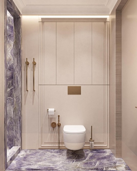 Бежевая ванная: правила оформления, варианты палитры и 70 стильных фото