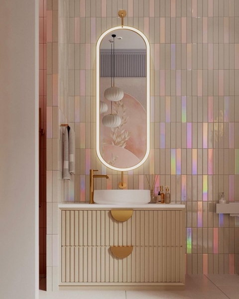 Бежевая ванная: правила оформления, варианты палитры и 70 стильных фото