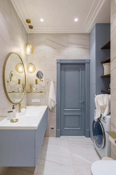 Бежевая ванная: правила оформления, варианты палитры и 70 стильных фото