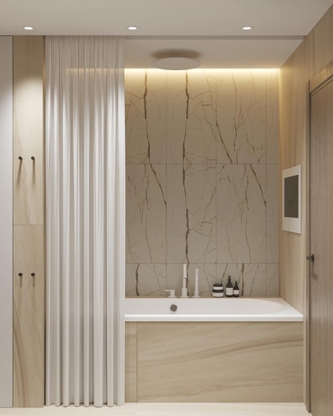 Бежевая ванная: правила оформления, варианты палитры и 70 стильных фото