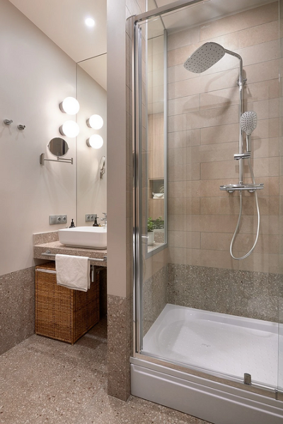 Бежевая ванная: правила оформления, варианты палитры и 70 стильных фото